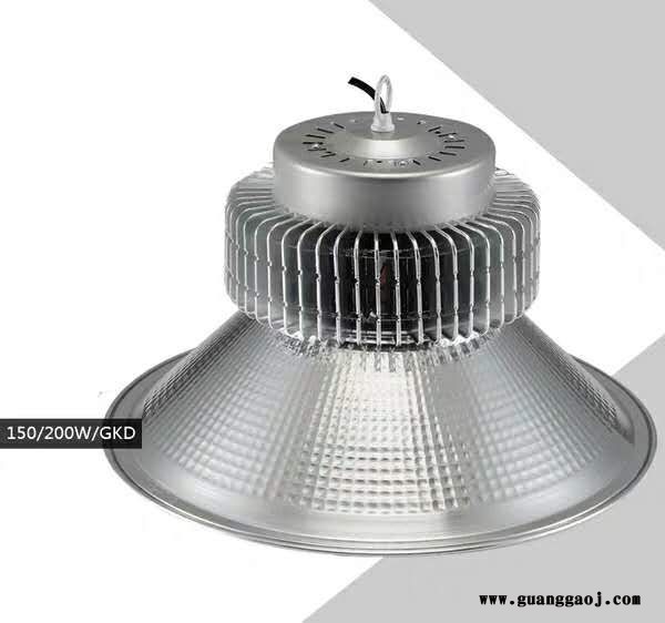 LED厂房车间工矿灯户外吊顶天棚灯一体投光灯防水泛光灯150W图2