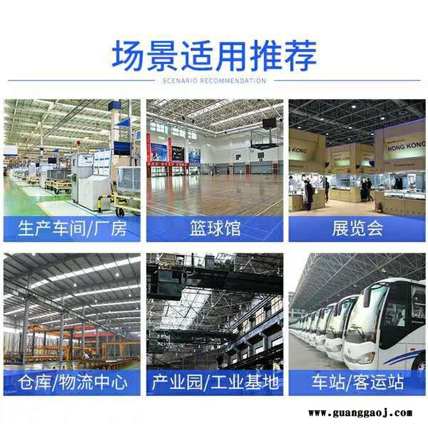 LED厂房车间工矿灯户外吊顶天棚灯一体投光灯防水泛光灯150W图3