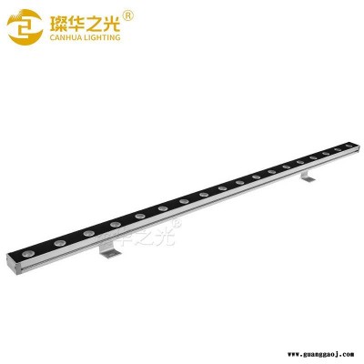 璨华照明SK-XQD3824 LED洗墙灯18W24W金黄光led线条灯线型投光灯