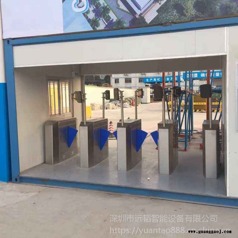 远韬智能LED屏联动全高闸可以控制LED显示屏显示刷卡信息图2