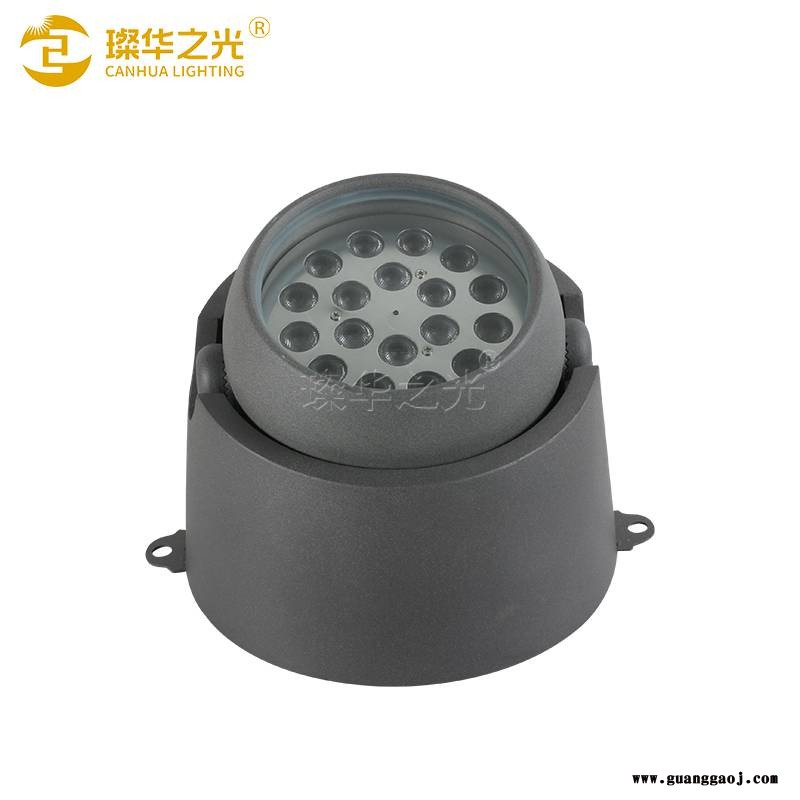 LED树桩投光灯公园草坪18w24w36w72w户外桶装照树灯图2