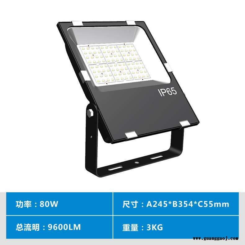 厂家直销IP65防水led投光灯图2