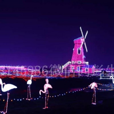工厂直销 跨街灯 LED投光灯 树木园林各种小挂件灯饰