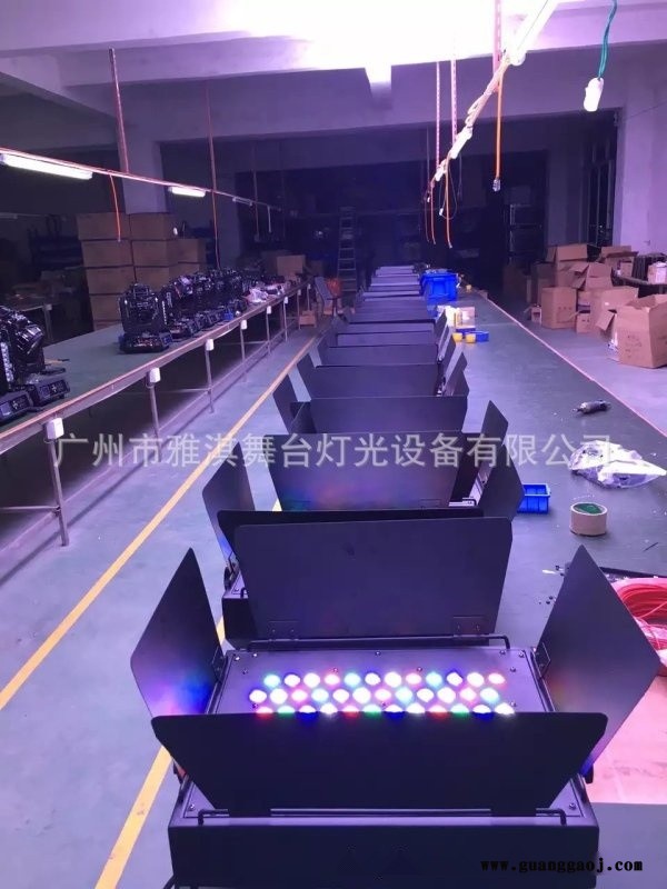 108x3W LED舞台天幕灯泛光灯高显录播照明礼堂会议面光灯专业舞台图4