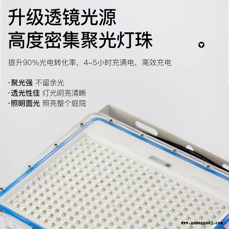 2022新款LED太阳能投光灯图5