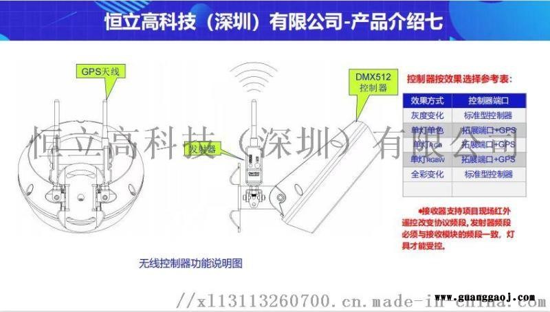 恒立高户外景观亮化投光灯用 无线智能控制器