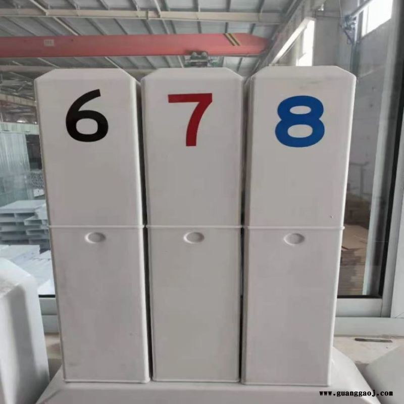 下有管道标志牌玻璃钢复合 示桩图2