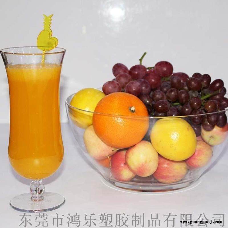 东莞塑料果汁杯450ml鸿乐塑料杯厂家现货直营图3