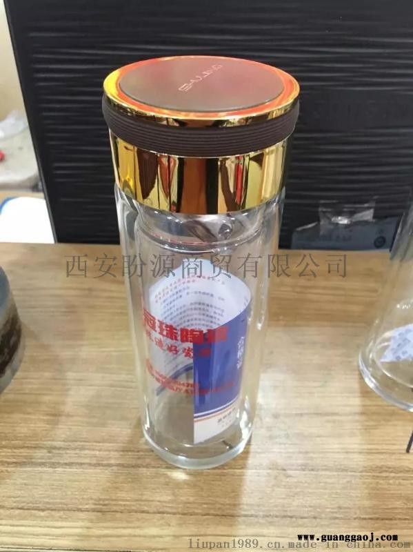 西安广告杯子制作玻璃杯子定制水晶杯制作