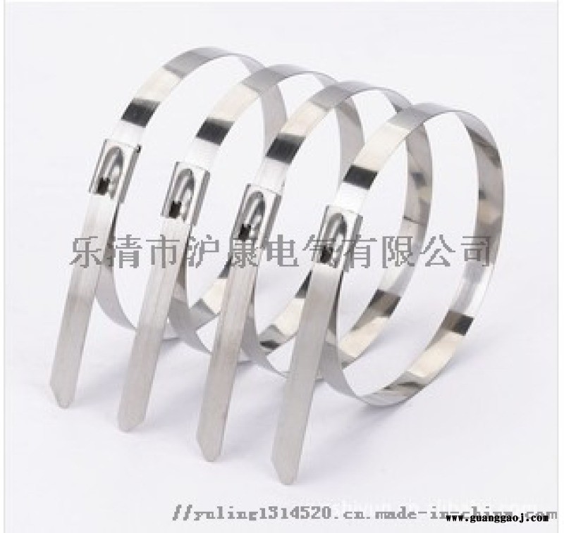 不锈钢扎带标示牌，铝型槽不锈钢绑带
