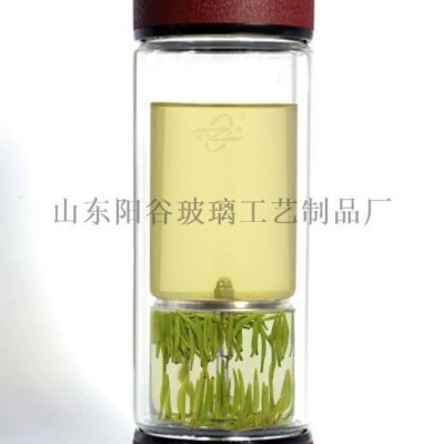 诺亚旋茗杯，茶水分离玻璃杯，居家日用车 载