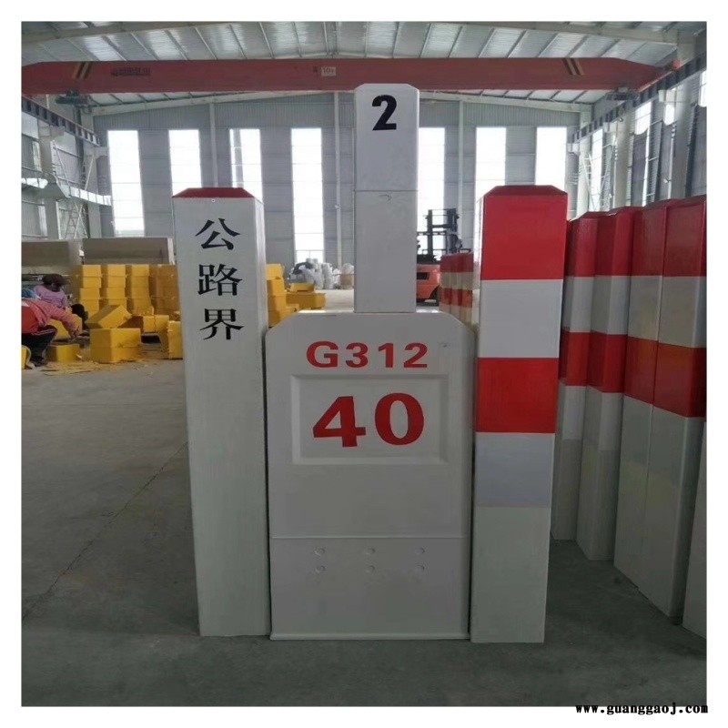 泽润 管道标志桩 不褪色标示桩 玻璃钢标志牌图4