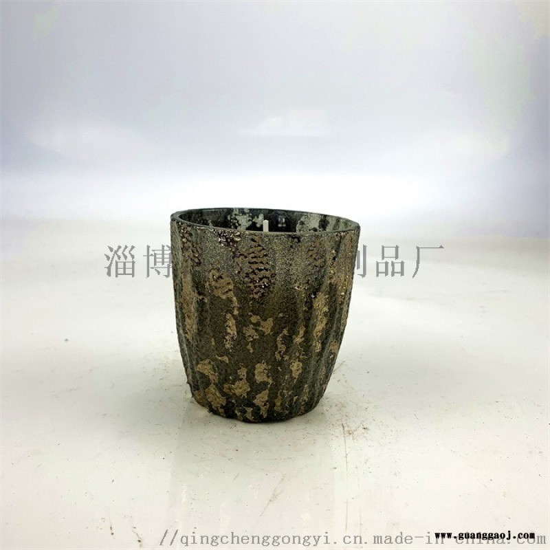 工艺蜡杯, 做旧烛台，玻璃蜡杯，香薰玻璃蜡烛杯