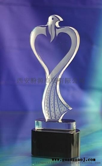 西安水晶奖杯工艺礼品摆件