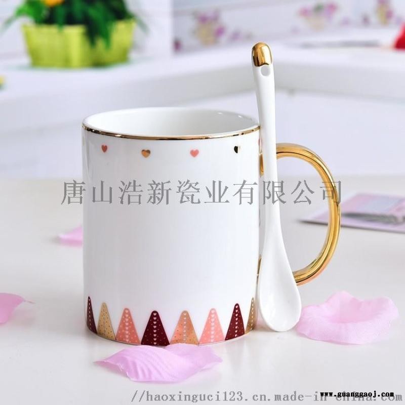 批发陶瓷直身马克杯 创意骨瓷广告水杯 日用百货礼品杯可印制图文图4