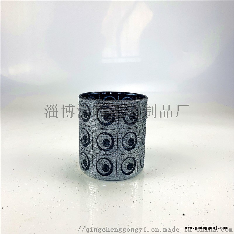 玻璃蜡烛杯欧式简约烛台香薰蜡烛杯香薰玻璃容器烛台