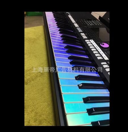 炫彩膜幻彩镭射纸七彩玻璃纸贴膜镭射膜滴胶手工彩虹透明彩色贴纸