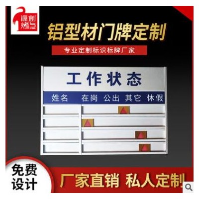 湖南铝型材门牌办公室烤漆门牌学校班牌平面部门牌多工艺厂家定制