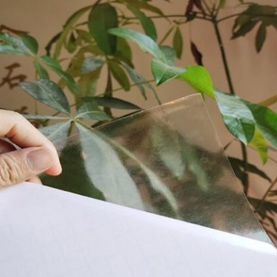 源头供应透明PVC转移膜 广告刻字车贴拉花低黏转移纸批发