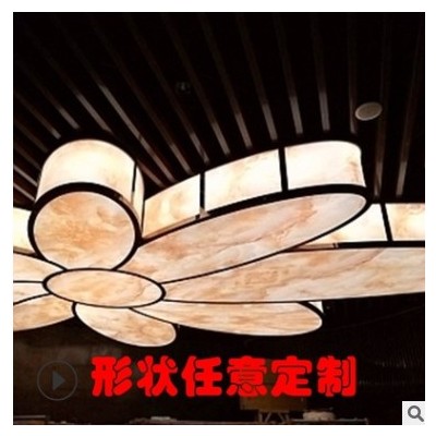 厂家制作六边型卡布灯箱高清UV广告喷绘异型软膜拉布吊顶灯箱