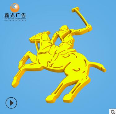 LED亚克力迷你发光字 门牌字母图案门头招牌广告牌发光立体广告牌
