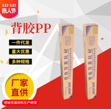 厂家供应海报纸 输出户内背胶pp相纸量大从优图2
