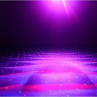 声控七彩LED水纹灯满天星激光灯迷你家用ktv闪光灯镭射灯舞台灯光