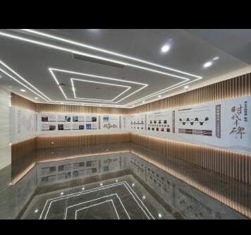 企业文化墙设计制作公司文化背景墙装饰3D立体亚克力品牌文化墙图3