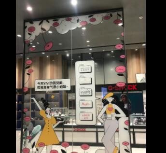 PP写真背胶喷绘海报印刷 高清喷绘广告室内写真单透贴海报车贴图2