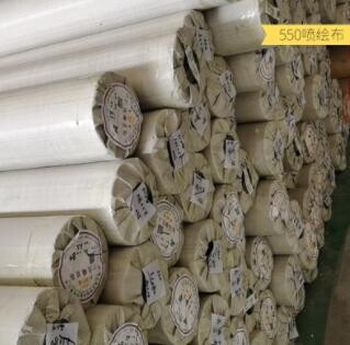 550喷绘布 白色广告印刷设计刀刮布 户外防油海报灯箱布 按需制作图2