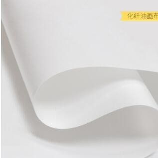 支持定制防淋化纤油画布 白色防油油画布亚光油画布 墨水打印布图3