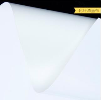 支持定制防淋化纤油画布 白色防油油画布亚光油画布 墨水打印布图2