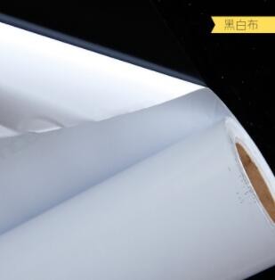 支持定制黑胶车身贴 公交车车身广告背贴布 黑色背板广告印刷布图3