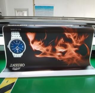 上海工厂喷绘写真uv软膜 高清B1阻燃5米uv软膜可提供阻燃证书图2