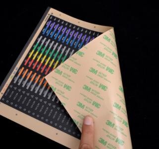 定做标签广告logo刻字转移贴纸不干胶商标即时贴标签转印贴纸图2