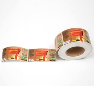 供应防水防油包装标签 食用油印刷商标贴纸 PVC食品不干胶标签图1