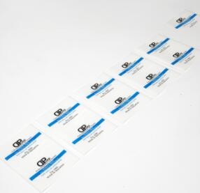 厂家定制彩色透明不干胶 PVC封口贴塑料瓶LOGO商标贴纸防水图2