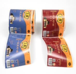厂家供应PVC食品不干胶标签 防水标签 食用油包装印刷商标贴纸
