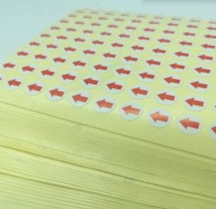 水果标签贴纸 可移水果标签贴纸 透明封口贴 圆形封口贴图3