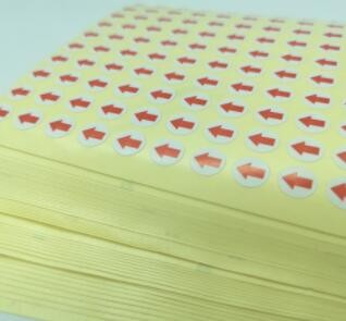 水果标签贴纸 可移水果标签贴纸 透明封口贴 圆形封口贴图1