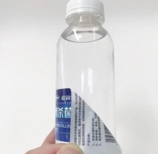 饮用水瓶双面贴纸 卷筒防水双面不干胶 饮料矿泉水双面印刷标签图2