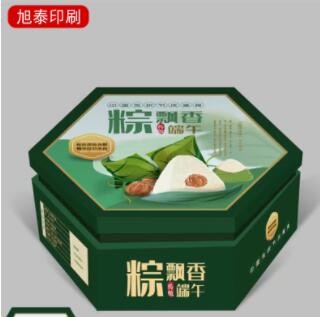 端午节粽子礼盒商务送礼粽子包装盒瓦楞纸盒印logo茶叶包装盒图3