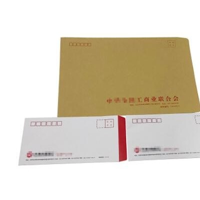 信封logo白色牛皮纸信封袋中式信封增值税票发票袋现金红包收纳袋