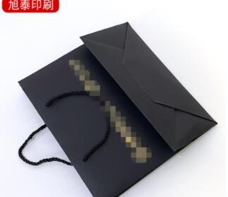 服装手提纸袋超市牛奶酸奶手提外装纸袋化妆品茶叶包装袋可印logo图2