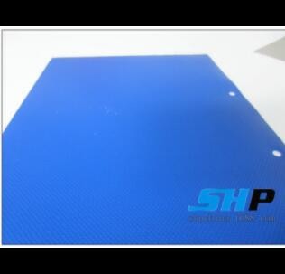 PVC篷布 夹网布 680G 卡车用 蓝色 三防布 防霉抗菌 表处