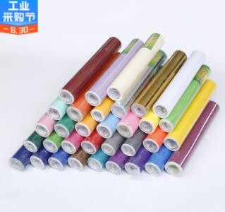 批发彩田即时贴刻字贴多种颜色电脑刻字纸广告光面不干胶户外贴图2