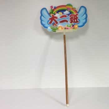 手举牌整套展示促销型方便快捷木质金属举牌广告宣传活动指示图2