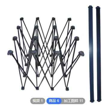 铁拉网，拉网，铝合金拉网，拉网屏风，加强拉网，屏风，背景墙图2
