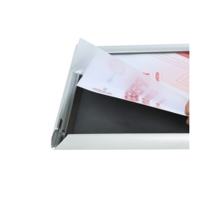 生产防水广告框 铝合金海报框 相框 镜框 前开启式直角框 宣传框