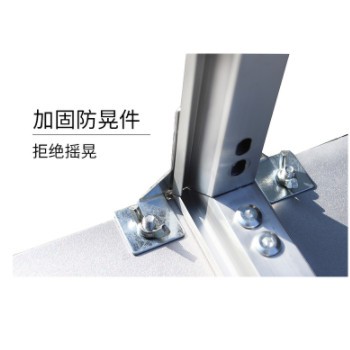 户外抗风丽屏展架80x180立式户外铝合金展示架落地式广告立牌展架